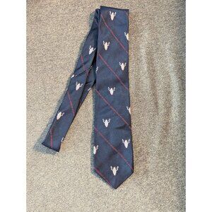 American Guild Of Organists Navy Blue Tie By Wm. Chelsea Ltd. Scarsdale N.Y. 100